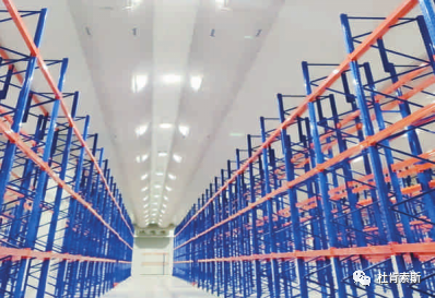 9001cc金沙柔性风管利用在低温高架库